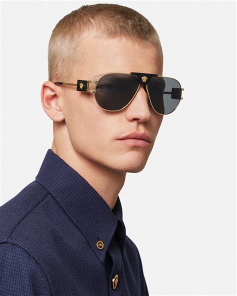 aviator versace|versace aviator eyeglasses.